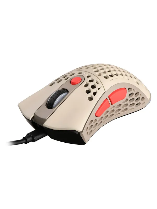 Игровая мышь 2E Gaming HyperSpeed Lite WL, беспроводная, оптическая, 6 клавиш, RGB-подсветка, белый — фото 3