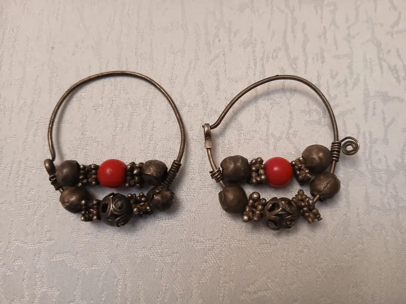 Серьги из серебро, старинные 3