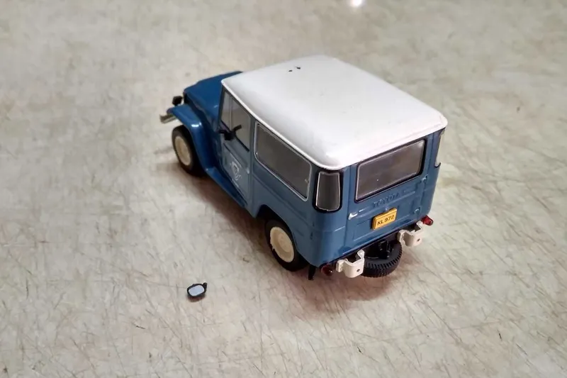 TOYTA LANDCRUISER, МАСШТАБ 1:43, модель Деагостини. — фото 5