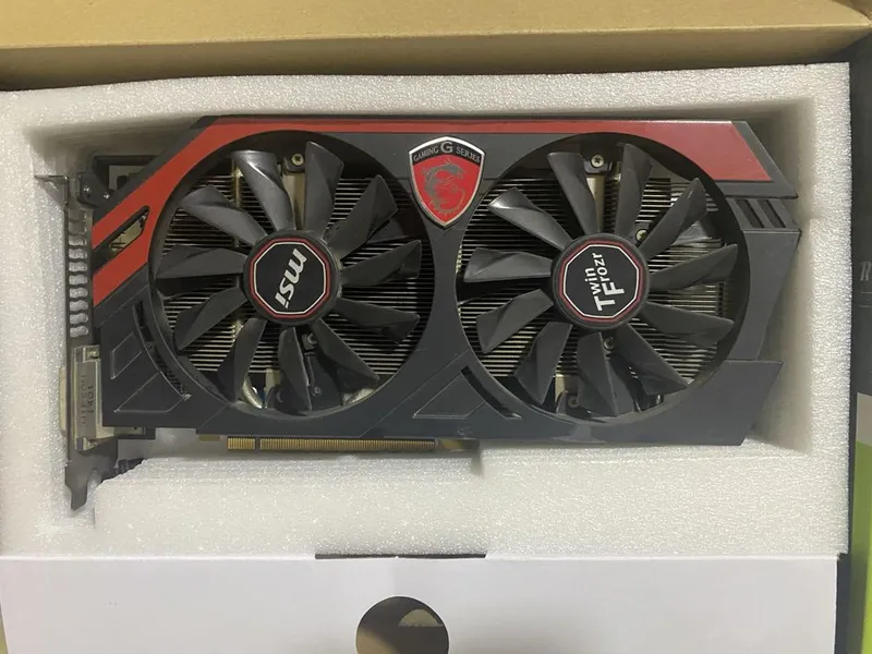 Видеокарта gtx 1050 Ti не рабочая