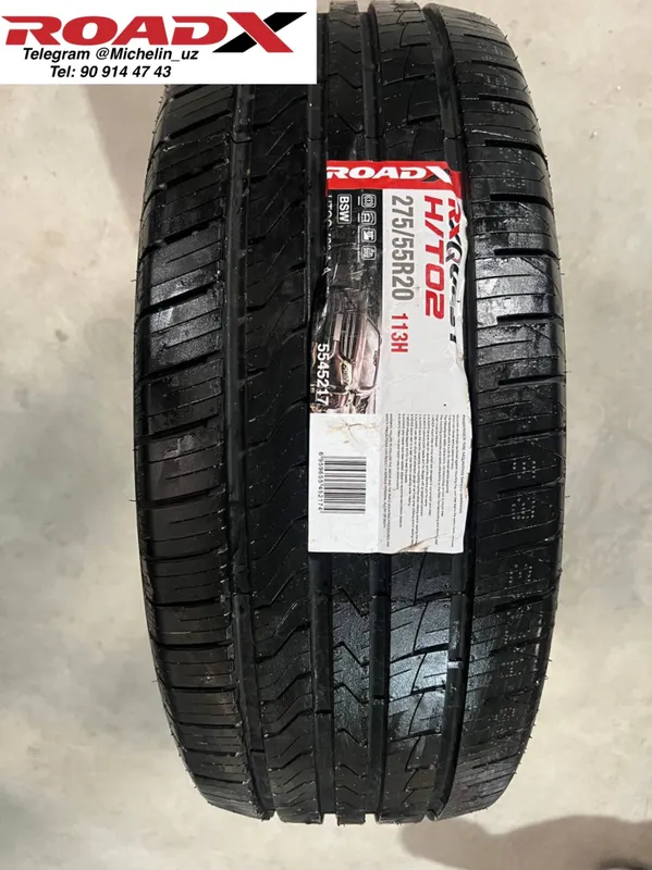 Автошины Roadx 275/55R20 по низким ценам! — фото 1