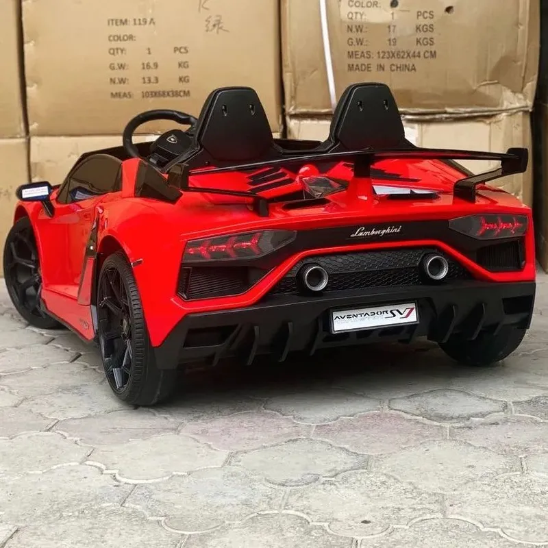 Детская машина Lamborghini Aventador, электромобиль, детская машинка 7