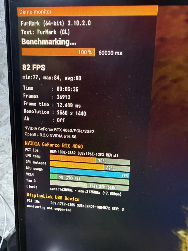 PNY RTX 4060 videokartasi 6