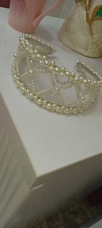 ajoyib durlik diadema qo'l mehnati🎀 — фото 1