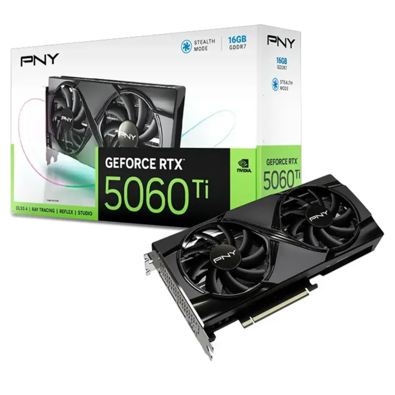 PNY GeForce RTX 5060 Ti 16GB GDDR7 PNY GeForce RTX 5060 Ti 16GB GDDR7