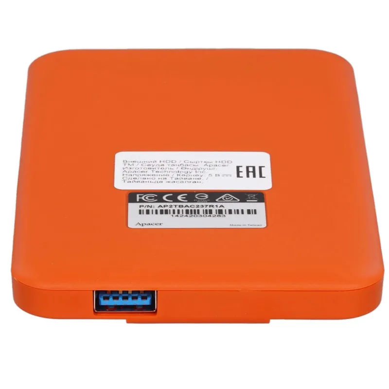 - Внешний жесткий диск 2TB Apacer AC236 / AC237 2.5" USB 3.2 2