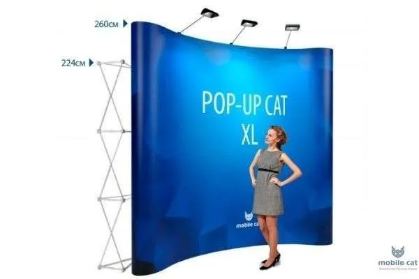 Поп ап, Pop up, Мобильный выстовчный стенд, Фотозона, Fatozona — фото 3