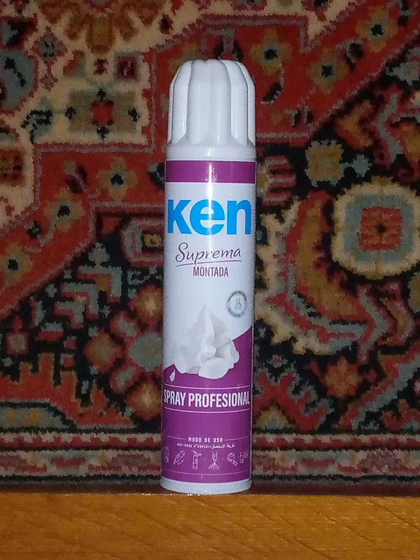Взбитые сливки Ken Supreme Sugared Whipped Cream в формате спрея
