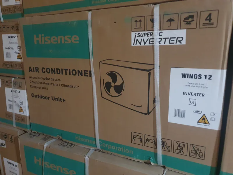 Кондиционер Hisense SUPER Dc Inverter Wings12 NEW — фото 1