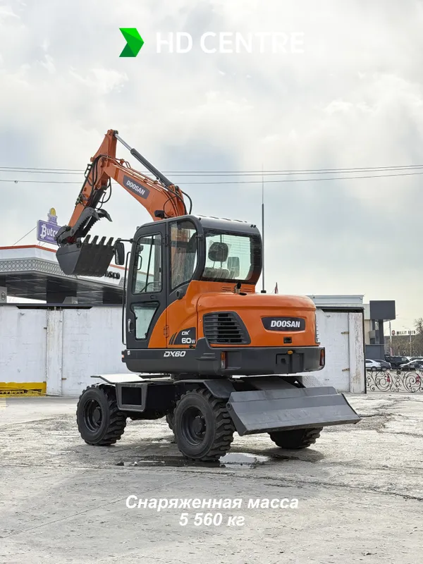 Doosan DX60W мини экскаватор в наличии