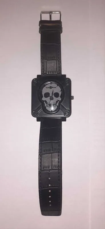 Мужские Наручные Часы Bell & Ross Skull/ Rolex Day Date/ Puma Quartz — фото 1
