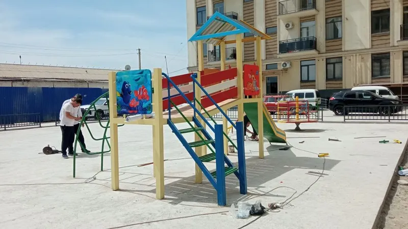 Bolalar maydonchasi uchun atraksionlar детский плошадка 2 Bolalar maydonchasi uchun atraksionlar детский плошадка 2