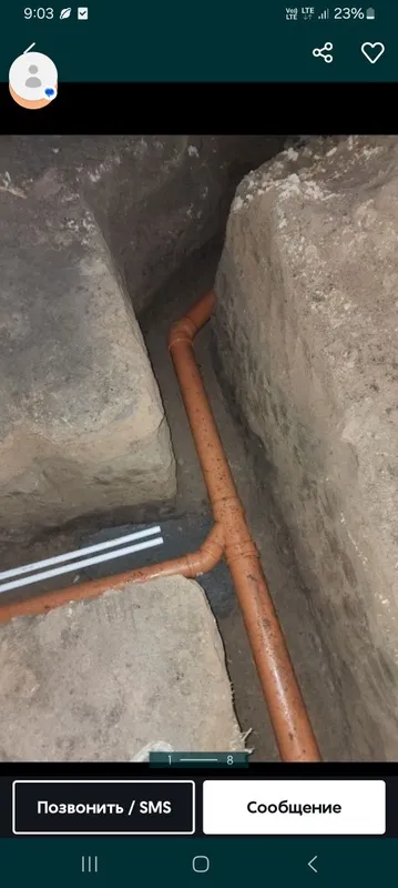 Kanalizatsiya vodapiravot transha qazish ishlarini qilamiz