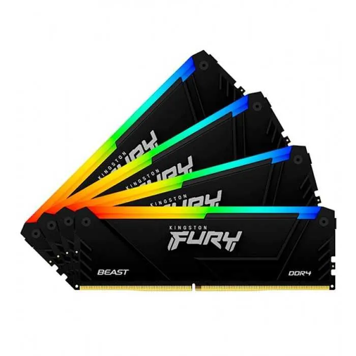 Оперативная память - Kingston FURY Beast RGB DDR5 16GB (6000MHz) 2