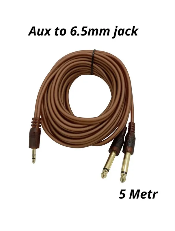 Muzikantlar uchun aux kabel