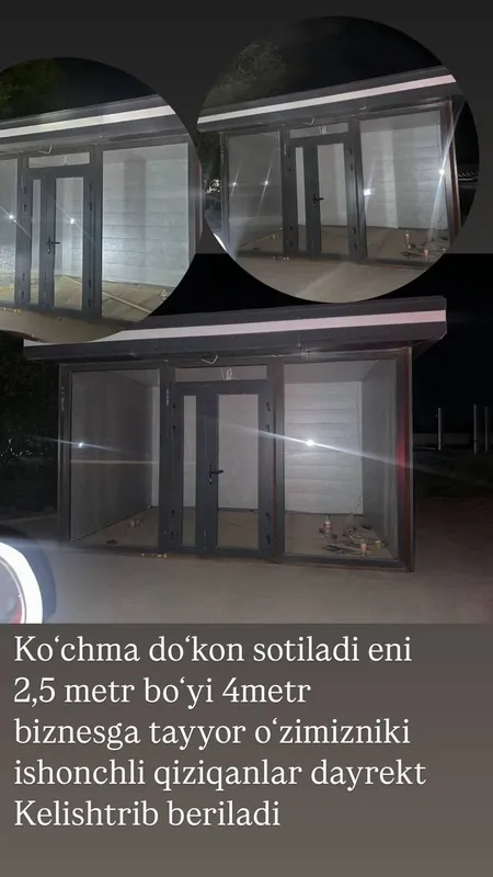 Kóchma dókon sotiladi. Uzunligi 2,5 Bóyi 4 metr 3 Kóchma dókon sotiladi. Uzunligi 2,5 Bóyi 4 metr 3