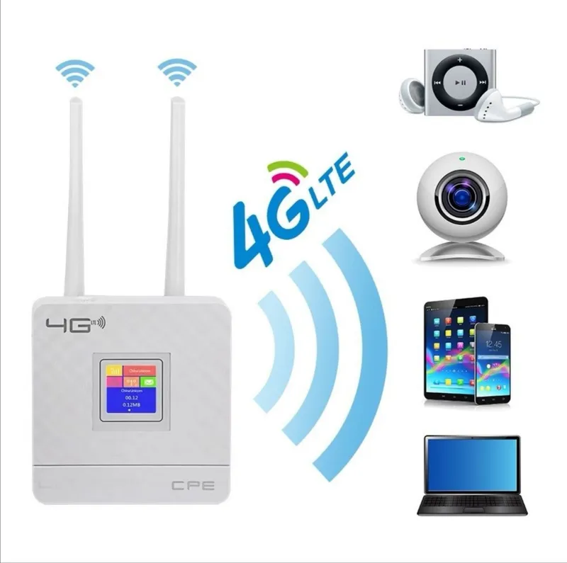 Модем 4G LTE, router, CPE, роутер с поддержкой сим карта Модель: CPE 9
