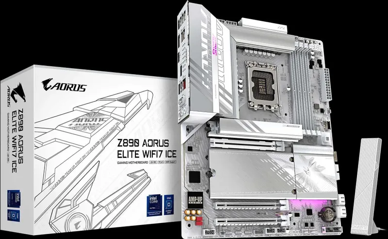 Материнская плата GIGABYTE Z890 AORUS ELITE WI FI 7 ICE