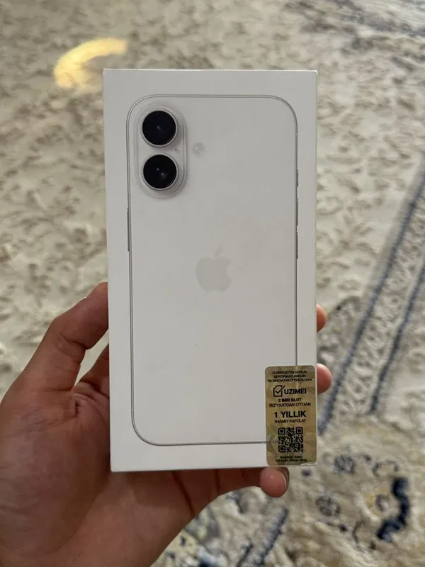 Iphone 16 128gb yengi