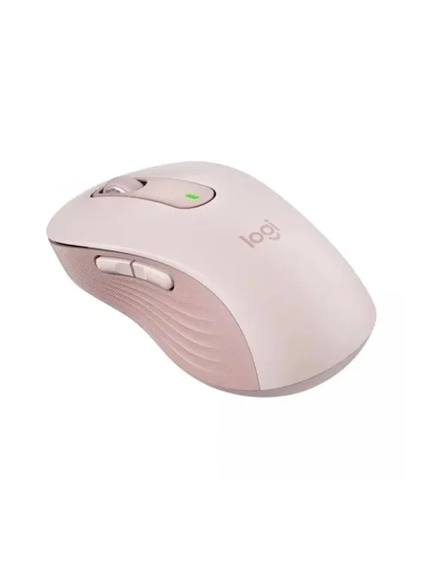 Беспроводная мышь Logitech Signature M650 L, BT/WL/USB-A, SilentTouch, розовый — фото 5