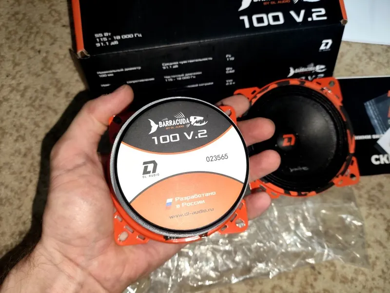 DL Audio Barracuda 10см v2 2 DL Audio Barracuda 10см v2 2