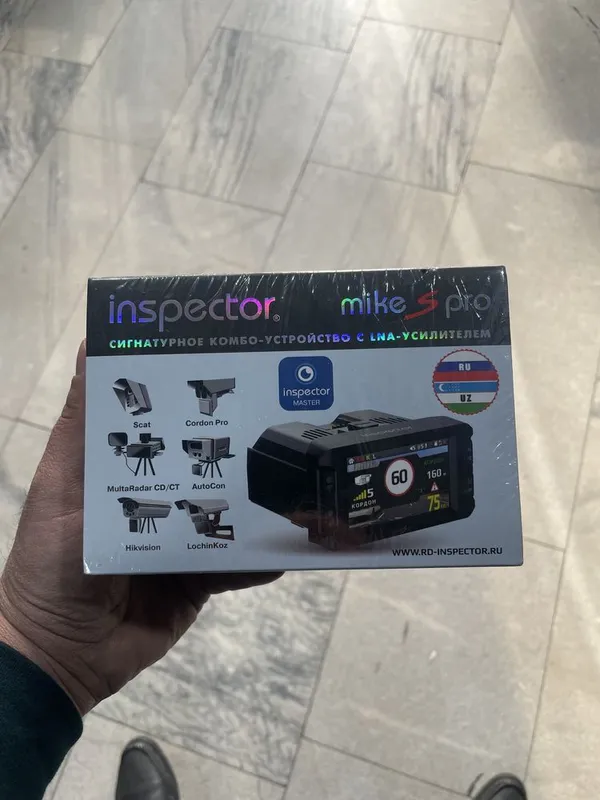 Inspektor antiradar yangi pachka