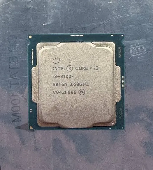 i3 9100f 4/4 4.2 ghz protsessor