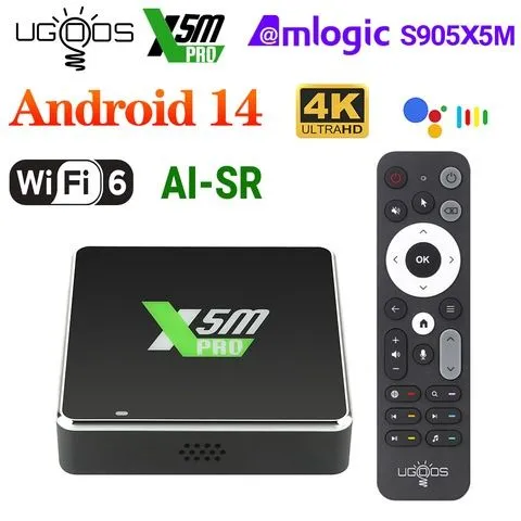 Смарт Тв приставка Ugoos SK4pro 4/64 Android 14