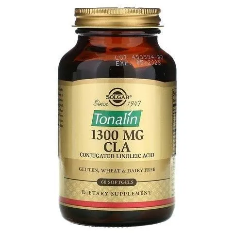 Тоналин, жиросжигатель.Solgar Tonalin.1300 mg CLA.60 капсул — фото 2 Тоналин, жиросжигатель.Solgar Tonalin.1300 mg CLA.60 капсул — фото 2