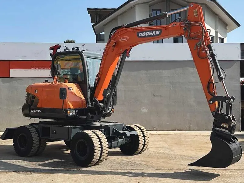 Колесный экскаватор Doosan DX57 W-5 — фото 2