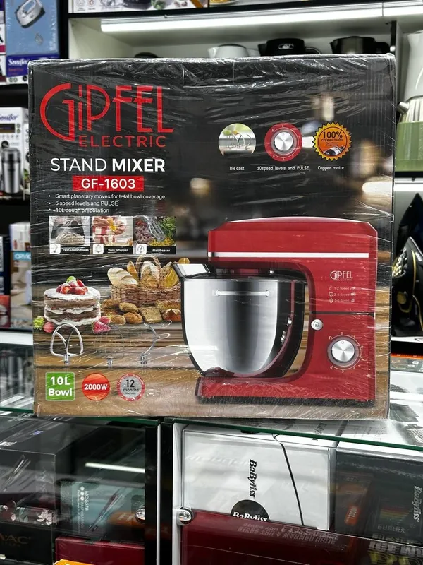 Новый Планетарный миксер GIPFEL 1603 - 10L, 2000W