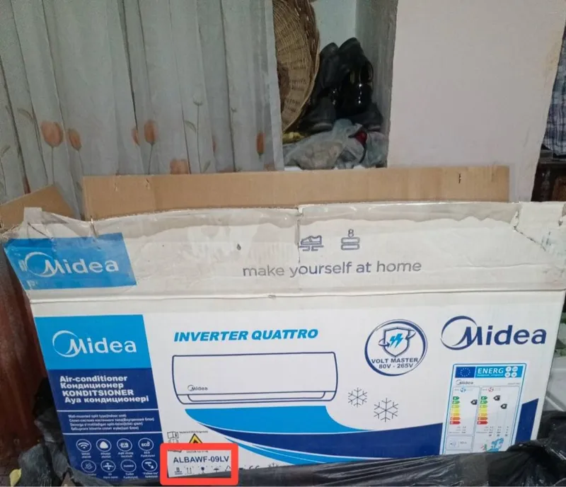 кондиционер midea ALBAWF-09V — фото 4
