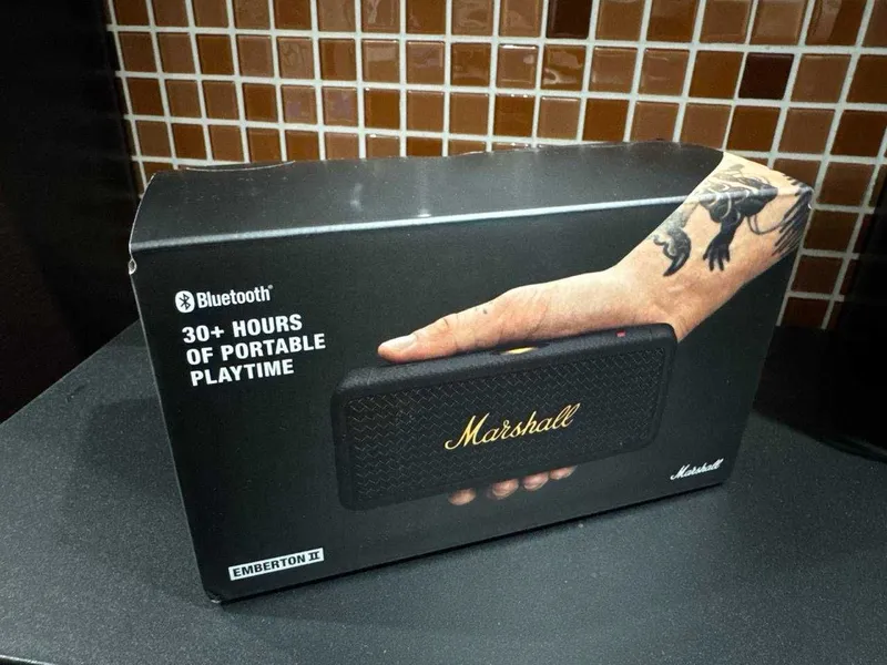 Портативная беспроводная колонка Marshall Emberton II Новая в коробке! — фото 2