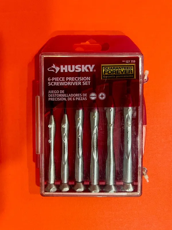 Срочно. HUSKY 6-piece precision screwdriver set
