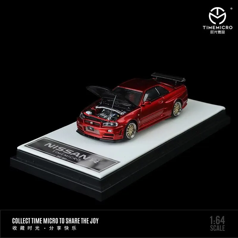 Nissan Skyline GTR 1:64 kolleksion avtomobil 2