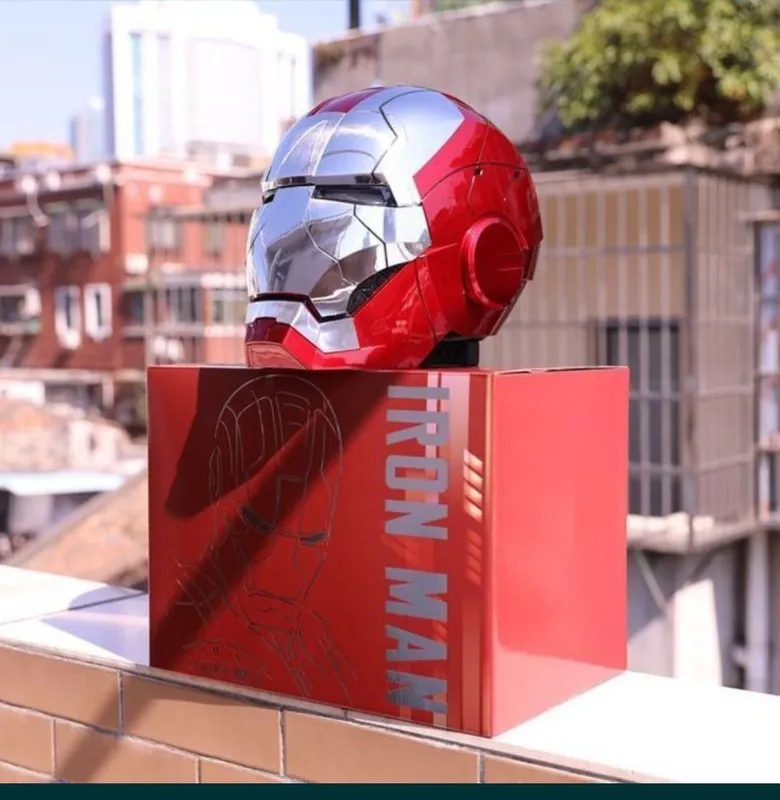Маска шлем Marvel является металлической копией шлема железного челове — фото 1