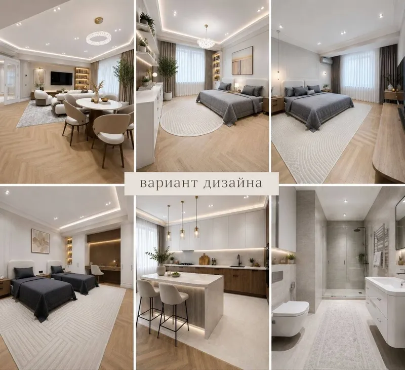 #9800 4/10/10 ЖК New Life Yashnabad — 4-комнатная квартира, 150 м², коробка — фото 4