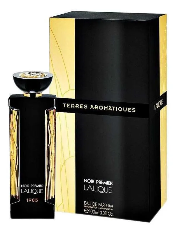 LALIQUE Noir Premier Terres Aromatiques 1905 edp 100ml Original