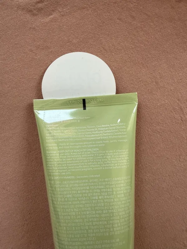 Abib Acne Foam Cleanser Heartleaf Foam 2