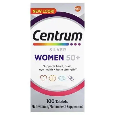 Мультивитамины Центрум для женщин 50+ Centrum 65 табл из Америки