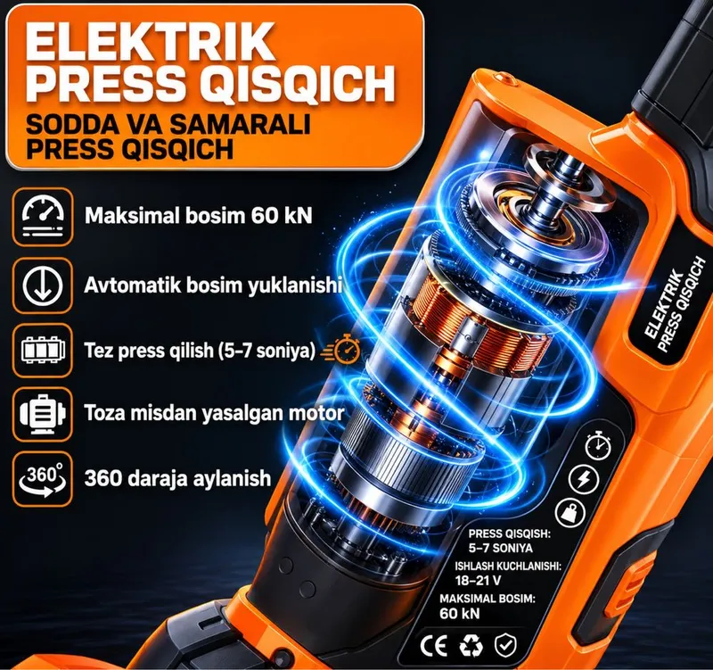 Elektrik Press Qisqich — фото 1