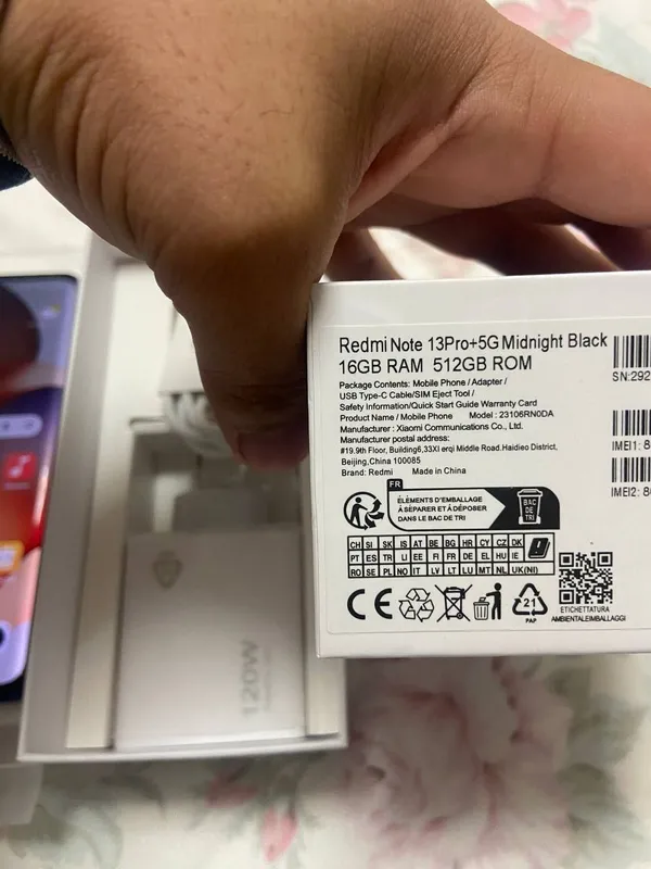 Redmi note 13 pro puls 5g 16/512 + ESIm o'qiydi — фото 2