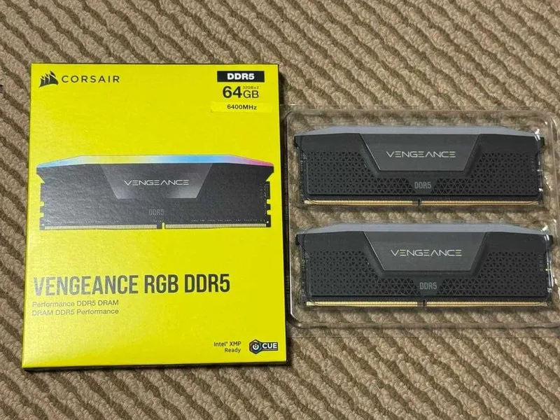 CORSAIR Vengeance DDR5 RAM 64GB 6000MHZ