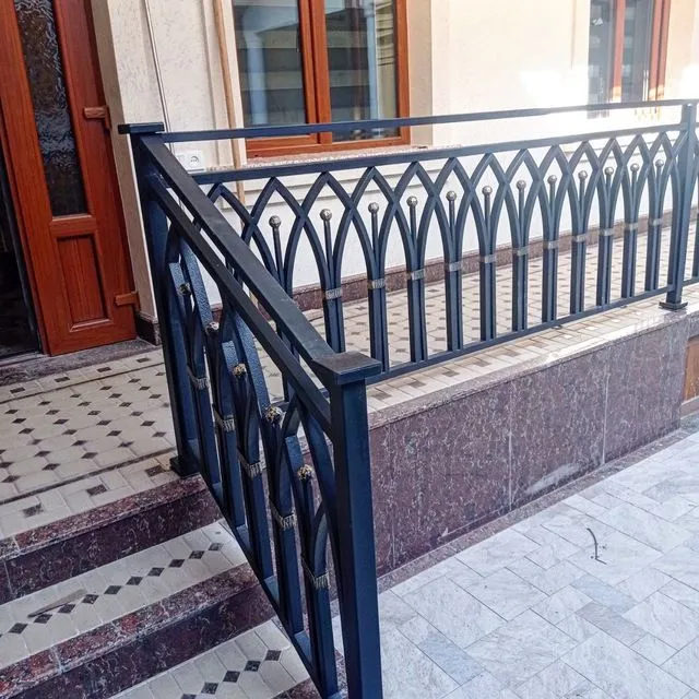 под заказ перила решетки все из металла. ковка — фото 3