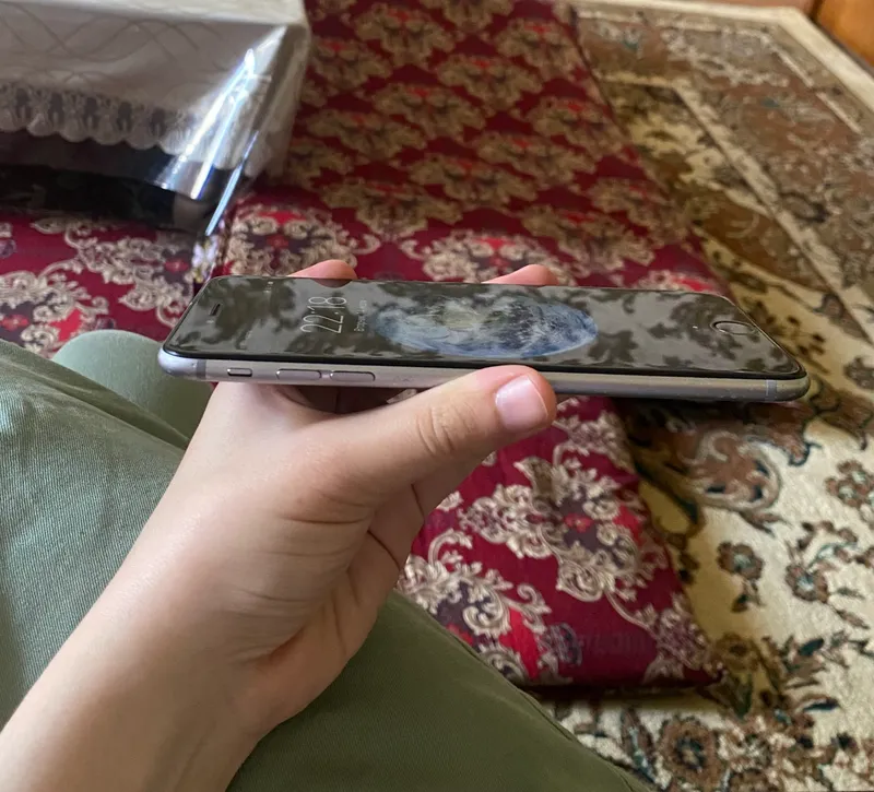 iphone 6 plus silver идеальный 5