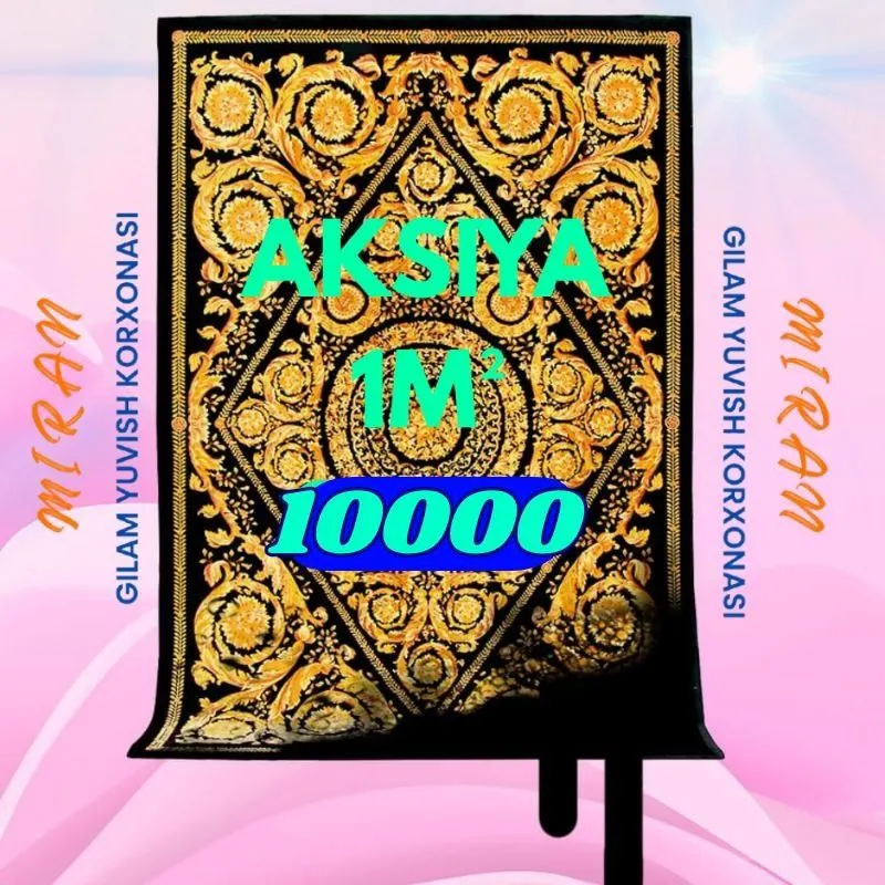 Aksiya gilam yuvish 10000 Aksiya gilam yuvish 10000