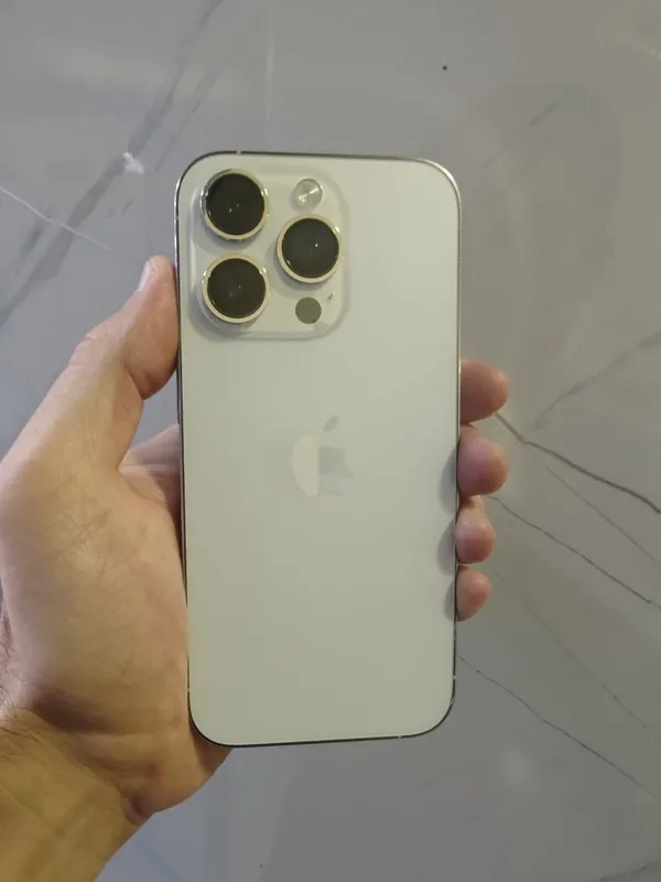 Iphone 14 Pro White 256 61% Yomkost Ideal holatda 2