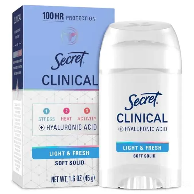 Secret clinical light and fresh 1.6 OZ (45g) Secret clinical light and fresh 1.6 OZ (45g)