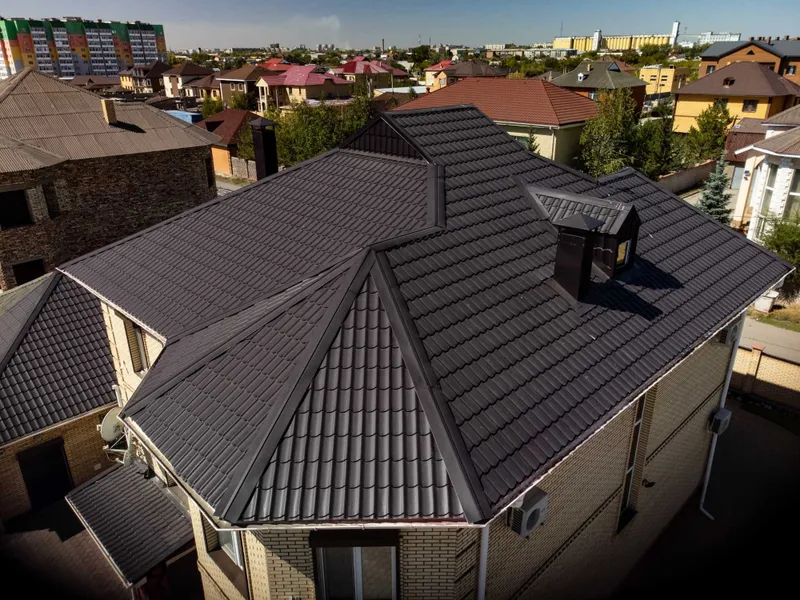 MP-20 profnastil RAL 7024 Grafit Профнастил МП-20 RAL 7024 Графит 4