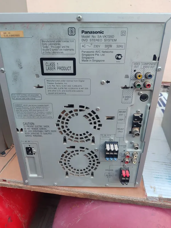 Музыкальный центр Panasonic SA Vk725D 4